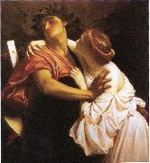 Lord Frederic Leighton Orpheus and Euridice France oil painting artist